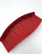 Red Plastic Automotive Trim Panel Mold Design