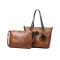 Beautiful ladies pu handbags women pure handbags tote