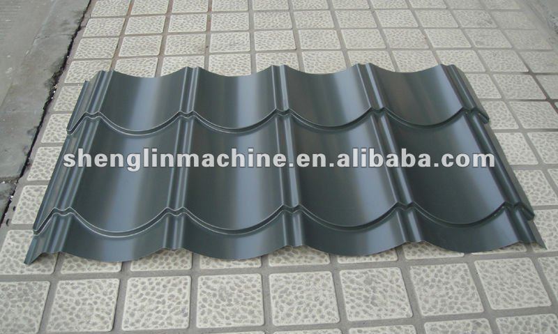 840 Glazed Roof wall sheet Tile Roll Forming making Machine