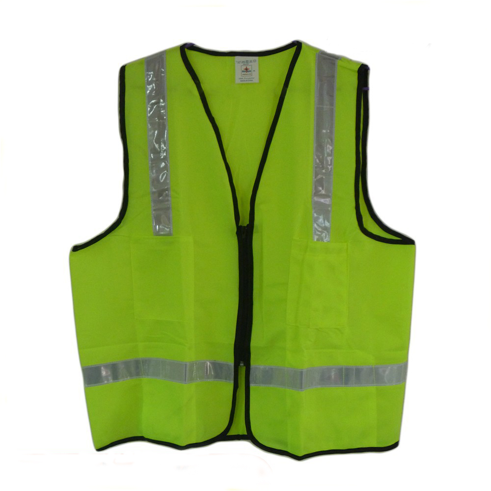 zipper safety vest