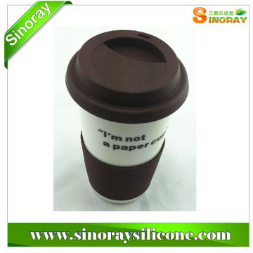 silicone rubber coffee cup lid