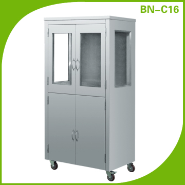 stainless steel hospital cabinet / hospital medicine cabinet / hospital storage cabinet