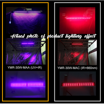 UV IR Bar выращивает свет 30 Вт для выращивания