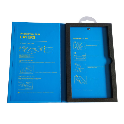 the toughened film color gift box