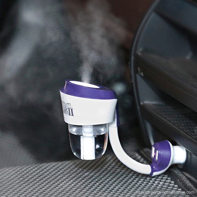 luchtbevochtiger Creatieve Dual USB Charger Car Air Purifier