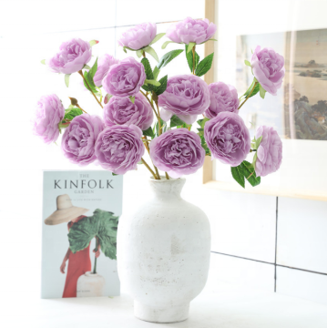 Wholesale Artificial Rose and Ranunculus Silk Flowers for Wedding Decor