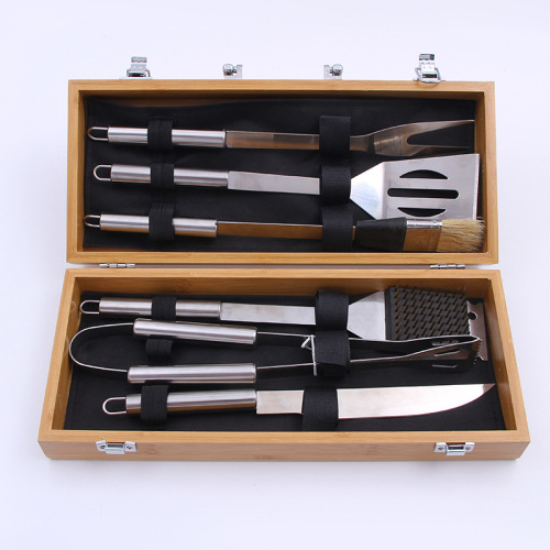 Stainless Steel Personalized BBQ Tool Set