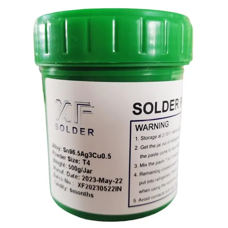 T3 T4 Sac305 Sn63pb37 Leaded Low Temp No Clean PCB Reflow Soldering BGA Ppd SMD SMT Lead Free Bismuth Silver Copper Tin Solder Paste for Electronics 63 37 42 58