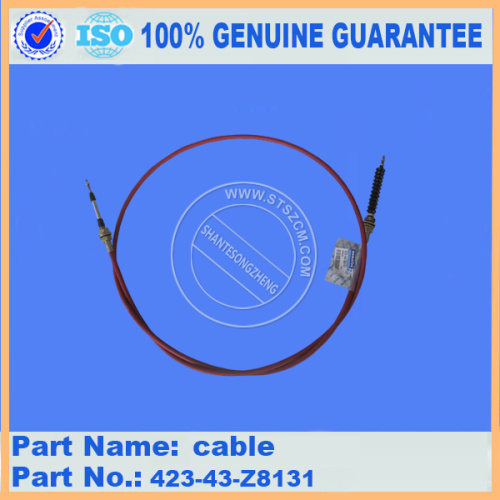 WA380-3 kabel 423-43-Z8131 suku cadang excavator komatsu