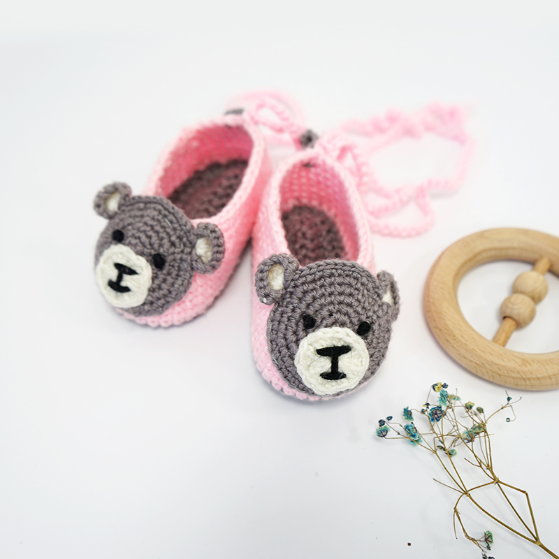 Animal Crochet Baby Shoes