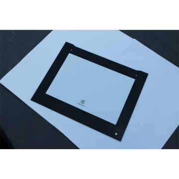 High Quality Black Silk Screen Tempered Glass