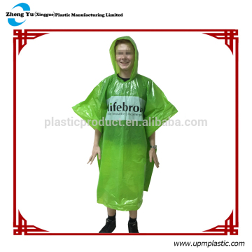 Disposable Adult Emergency Waterproof Rain coat Poncho