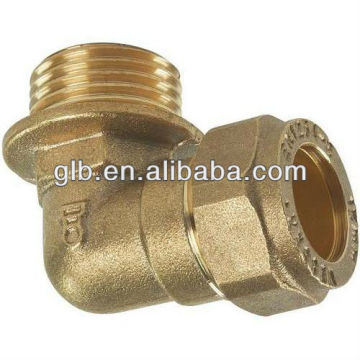 Brass Compression Fittings EN1254 - Male Elbow