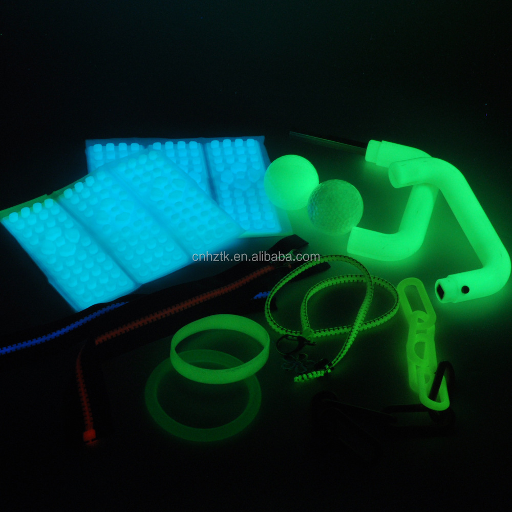 luminous masterbatch/glow in the dark plastic resin/photoluminescent masterbatch