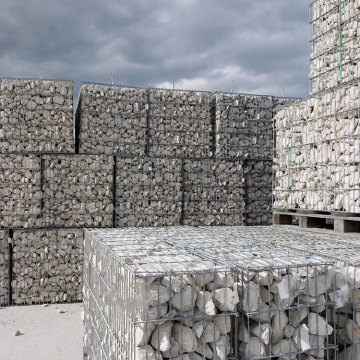 2021 // sanxing // fabrieksprijzen 2x1x1 gelaste draad gaas gabion mand keermuur