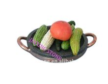 Stone BBQ Pan/Pizza Baking Stone/Cheese Server/Stone Griddle