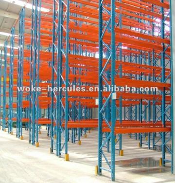 supported bar racking/ beam racking heavy duty pallet racking