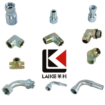 Elbow BSP Female hose crimping fittings/ hose connector of high quality