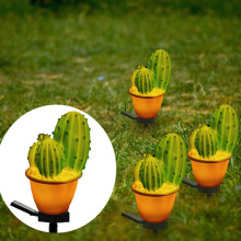 Cactus Pineapple Solar Light: Lawn Lamp Decoration