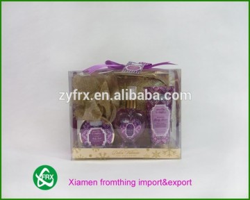 wholesale PVC/PET/PP high quality customized clear plastic cosmetic packing box