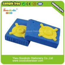 Custom Gas hood fancy toy eraser for kid