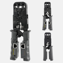 Modular Network Tool: RJ45 Crimping Tool with Tester