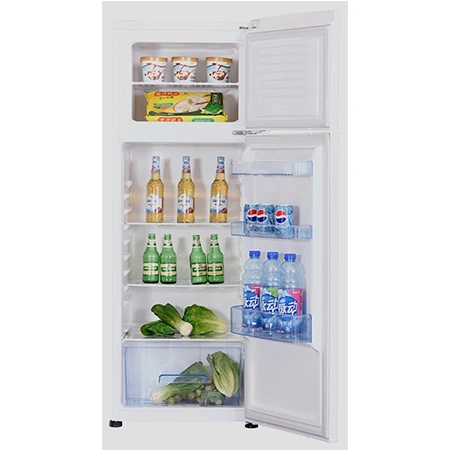 Smad 280L Home Double 2 Doors Fridge Top Freezer Refrigerators