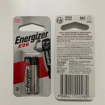 Energizer AAAA Alkaline Battery E96 - Environmentally Friendly, Mercury-Free 1.5V