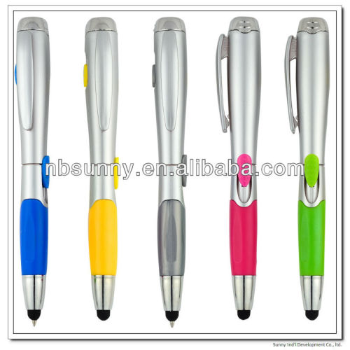 Stylus pen with led light