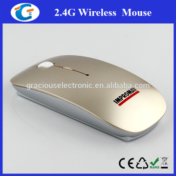 Super slim computer wireless mouse for laptop