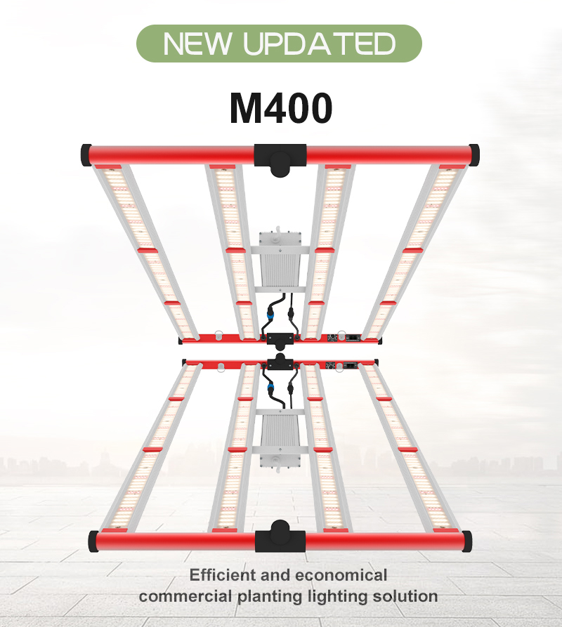 Spectrum completo de 400W Cultiva Luz para plantas médicas