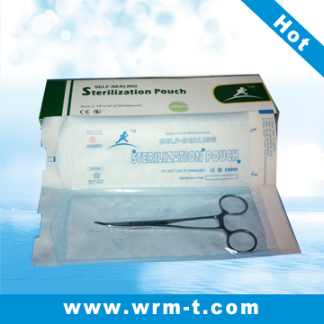 Desinfection self sealing Pouch sterilization pouches