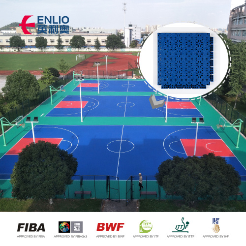 Mat di badminton all&#39;ingrosso Mat outdoor Sport Floor Interblock