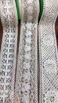 Sequins lace trimming for garments