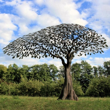 Good quality 304 316 stainless steel tree sculpture
