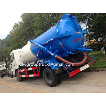 Dongfeng Tianjin 10CBM tanque de tanques de tratamiento de aguas residuales