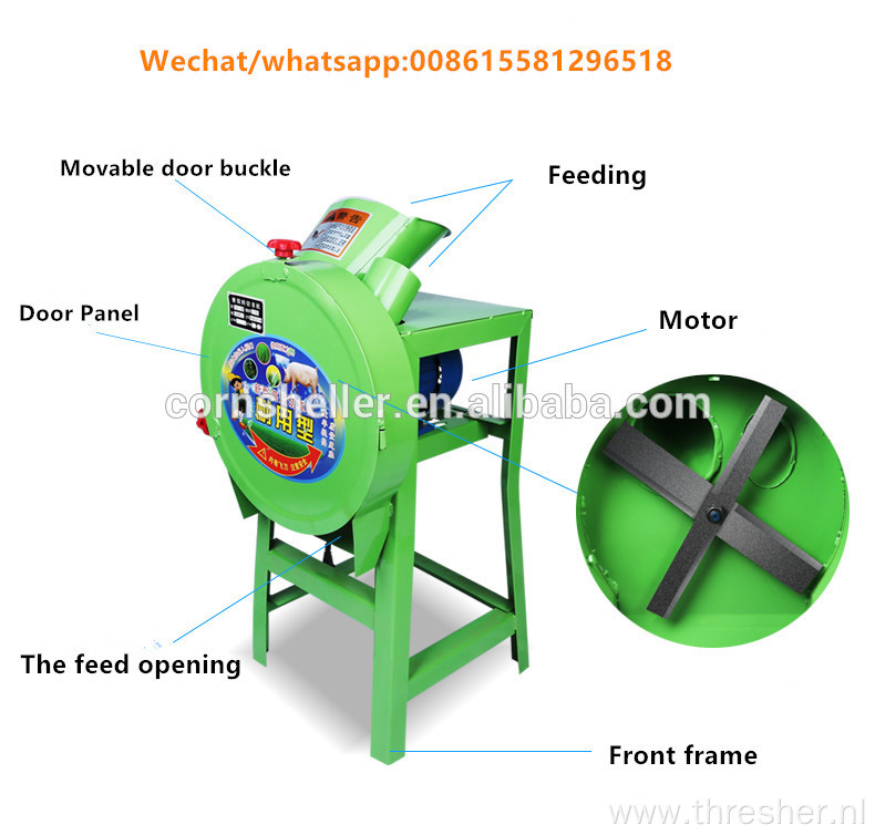 Electronic Mini Chaff Cutter Machine