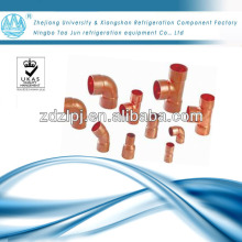 Different copper fittings for refigeration parts