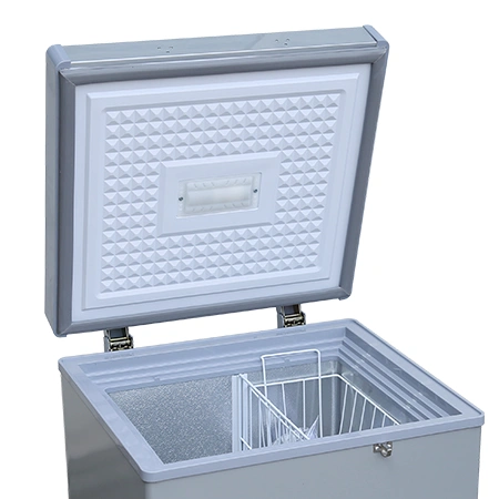 Smad 116L Mini Grey Gray Color Home Commercial Frozen Food Chest Freezer