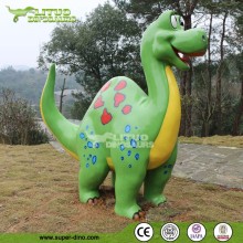 Putt Golf Courses Cartoon Dinosaur Statue For Mini Golf Decor