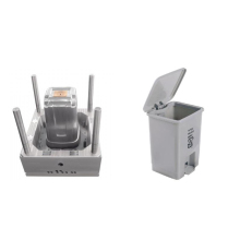 Taizhou Household Plastic Injection Waste Bin Mould Manufacturer