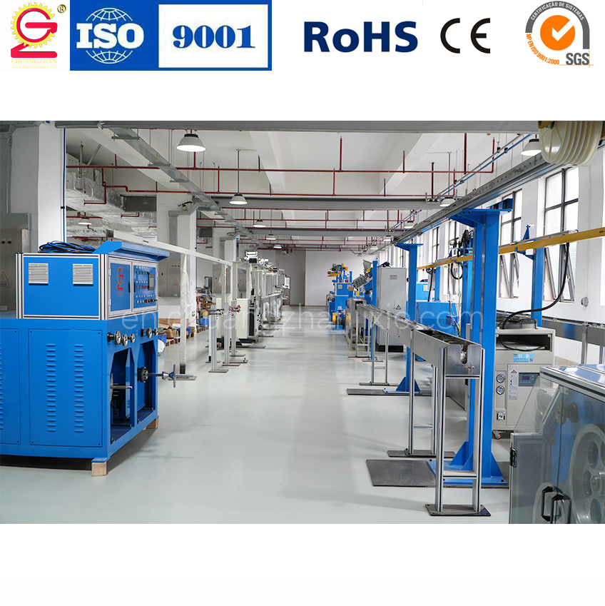 铁氟龙拉丝退火挤出机 Teflon drawing annealing extruder