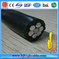 Famous Brand 10KV , PVC/XLPE insulated aerial bundle cable power cable