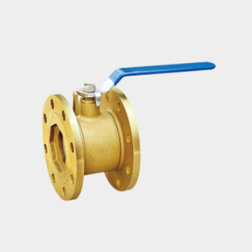 Brass flange ball valve