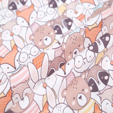 Custom Printing 100% Cotton Fabric: Poplin, Woven, Canvas, Satin