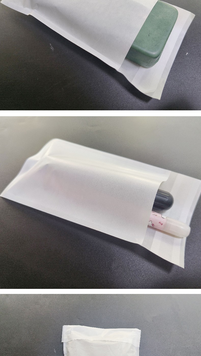 왁스 마감 처리된 친환경 맞춤형 종이 봉지 Eco Friendly Custom Paper Bag with Waxed Finish