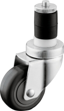 Medium Duty Expandable Stem Casters