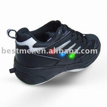 waterproof LED flashing shoe light