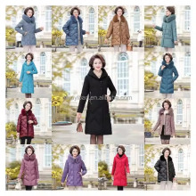 Duck Down Long Parka Padded Coats for Winter