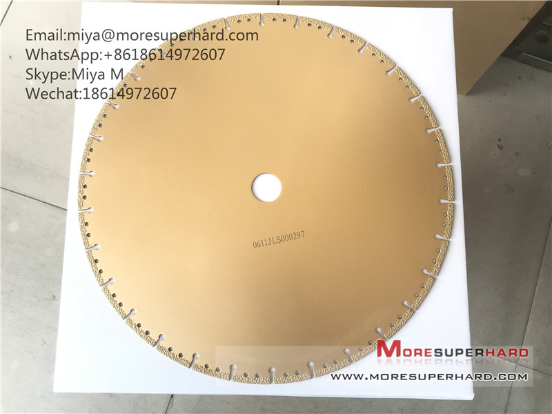 Vacuum Brazed Diamond Saw Blades 21